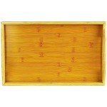 Bamboo Serving Tray with Handles for Every Occasion