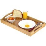 Bamboo Serving Tray with Handles for Every Occasion