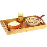 Bamboo Serving Tray with Handles for Every Occasion