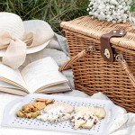 Non-Slip Serving Tray Set with Handles - 2 Pack