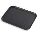 Restaurant Non-Slip Tray - 14"x18" Black