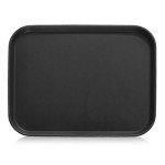 Restaurant Non-Slip Tray - 14"x18" Black