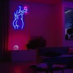 LED Neon Sign: 'Lady Back' for Mancave