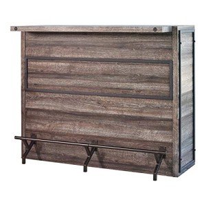 Coaster Home Furnishings Rectangular Bar Cabinet in Oak