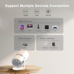 Smart Mini Projector with WiFi & Bluetooth
