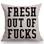 Funny Quote Throw Pillow Case for Mancave 18"x18