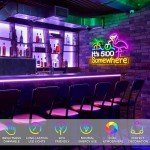 5 O'Clock Somewhere Neon Sign for Man Cave