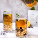 10 Can Shaped Drinking Glasses Set