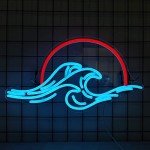 Sunset Neon Wall Sign for Mancave Vibes