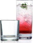 Set of 8 Versatile Mancave Drinking Glasses