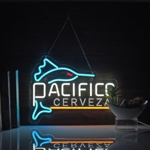 Pacific Beer Bar Neon Sign for Mancave