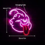 Majin Buu Neon Light for Man Cave Decor