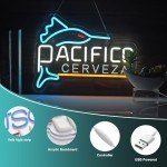 Pacific Beer Bar Neon Sign for Mancave