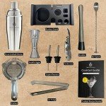 Hawke & Hanley Cocktail Shaker Set with Stand