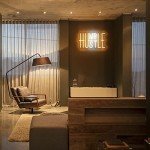 Hustle LED Neon Sign for Ultimate Mancave Vibe