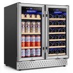 Tylza 30" Dual Zone Wine and Beverage Cooler