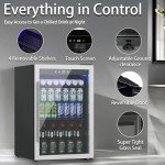 Mini Fridge for Drinks: 4.5 Cu.ft Cooler