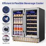Tylza 30" Dual Zone Wine and Beverage Cooler