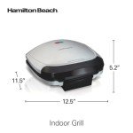 Hamilton Beach 6-Serving Electric Indoor Grill