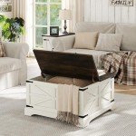 Rustic Lift Top Coffee Table with Hidden Storage