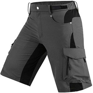 Men's Loose Fit Mountain Bike Shorts with Pockets