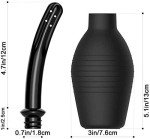 Silicone Enema Bulb Kit for Colon Cleansing