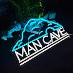 Dimmable Neon Sign for Man Cave Decor