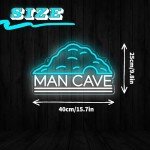 Dimmable Neon Sign for Man Cave Decor