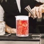 Mancave Cocktail Mixing Glass & Strainer Set