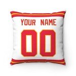 Custom Kansas Throw Pillow - Name & Number Gift