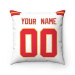 Custom Kansas Throw Pillow - Name & Number Gift