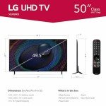 LG 50-Inch 4K Smart TV with Alexa
