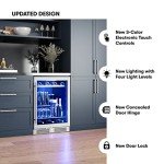 Zephyr 24" Beverage & Wine Cooler Fridge