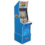 Street Fighter II Big Blue Arcade Machine with Stool