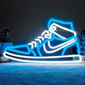 Sneaker Neon Sign for Man Cave Decor