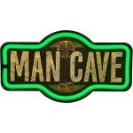 Vintage LED Neon Sign for Your Man Cave