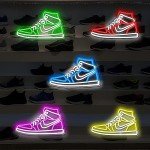 Sneaker Neon Sign for Man Cave Decor