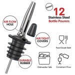 Stainless Steel Cocktail Shaker and Bar Tool Set