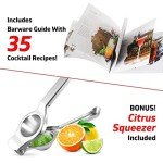 Stainless Steel Cocktail Shaker and Bar Tool Set