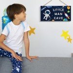 Astronaut Little Man Cave Decor for Kids
