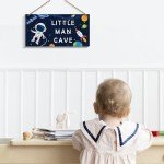 Astronaut Little Man Cave Decor for Kids