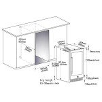 15-Inch Built-In Beverage Cooler for Mancave