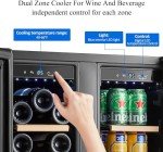 24-Inch Dual Zone Wine & Beverage Cooler