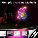 8-Channel Neon Sign for Man Cave Decor