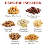 Gourmet Nuts Gift Basket for Mancave Cravings
