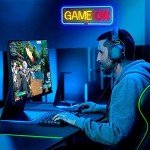 Colorful Gaming Neon Sign for Man Cave