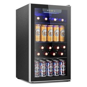 Mini 130 Can Beverage Cooler for Mancave