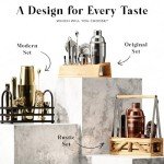 BARE BARREL® 16-Piece Bartender Kit Set