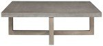 Lockthorne Gray Square Cocktail Table for Mancave