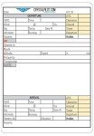 Aviation Pilot Acronym Placard & Flight Planning Board